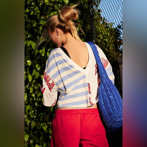 Free People Movement Call Time Graphic Printed Tee Size M NWT - Picture 2 of 4